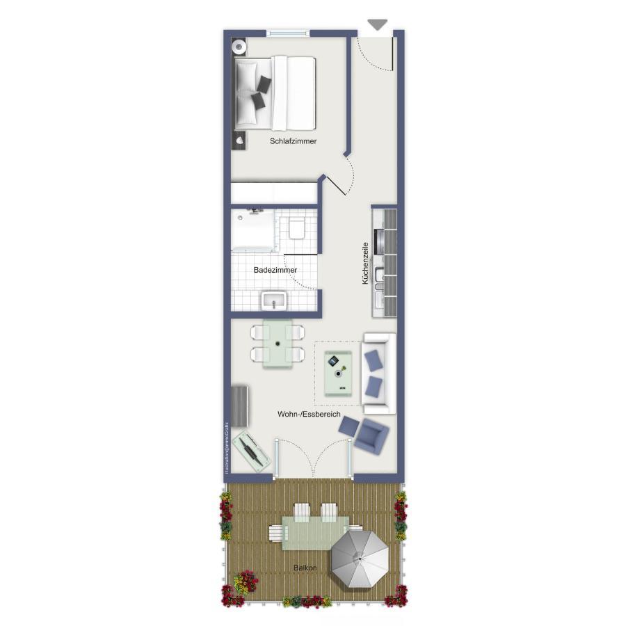 Meeresblick Wohnung 220 Ostseebad Kühlungsborn Eksteriør bilde